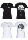 Streetwear Damen T-Shirt - WIN GTSUN Backprint